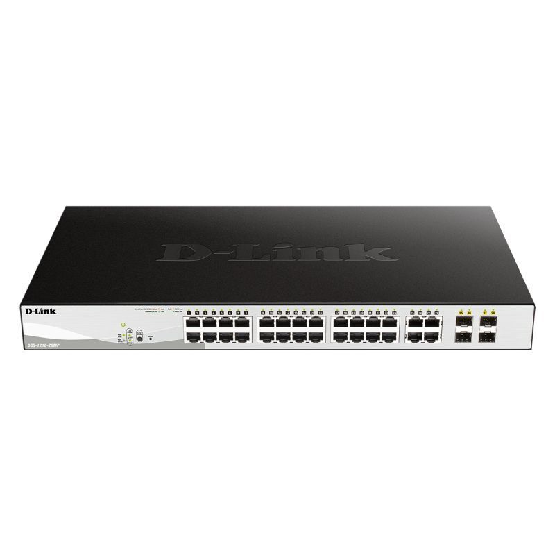 D-Link DGS-1210-28MP Gigabit PoE Smart Managed Network Switch D-Link