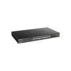 28-Port Smart Managed Gigabit PoE+ Switch with 10G SFP+ D-Link