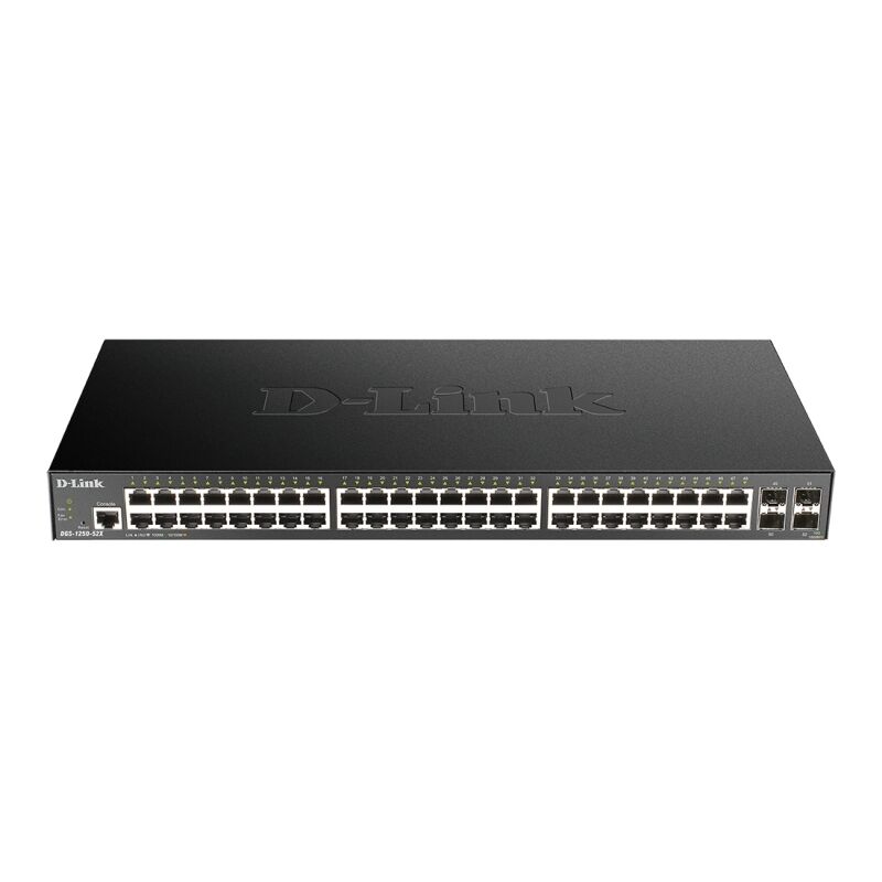 52-Port Gigabit Smart Managed Switch | 10G SFP+ Uplinks D-Link