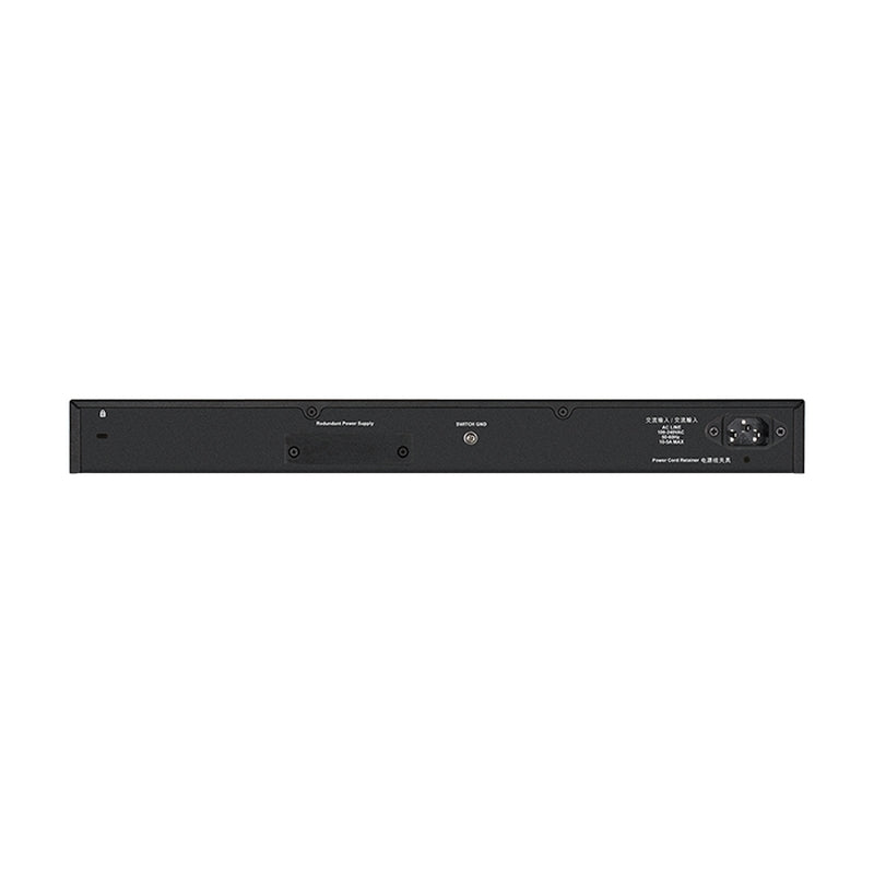 High-Performance 30-Port Gigabit PoE+ Layer 3+ Stackable Switch D-Link