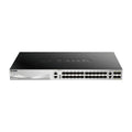 30-Port Stackable Gigabit Layer 3+ SFP/SFP+ Switch D-Link