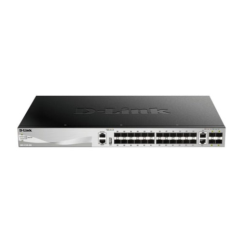 30-Port Stackable Gigabit Layer 3+ SFP/SFP+ Switch D-Link