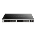 54-Port Stackable Gigabit Layer 3+ Switch with 10G Uplinks D-Link