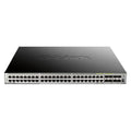 D-Link 52-Port Gigabit Managed PoE+ Switch | 10GbE Uplinks | Layer 3 Stacking D-Link