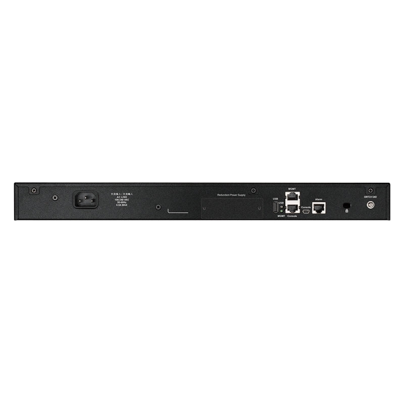 D-Link 52-Port Gigabit Managed PoE+ Switch | 10GbE Uplinks | Layer 3 Stacking D-Link