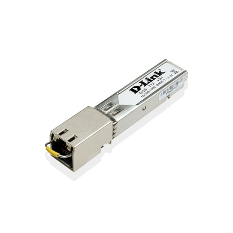 Gigabit RJ45 SFP Copper Transceiver - 100m Ethernet Module D-Link