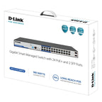 D-Link 26-Port Gigabit PoE+ WebSmart Switch | 380W Budget D-Link
