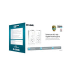PowerLine AV2 1000 Gigabit Passthrough Adapter - Easy Setup D-Link