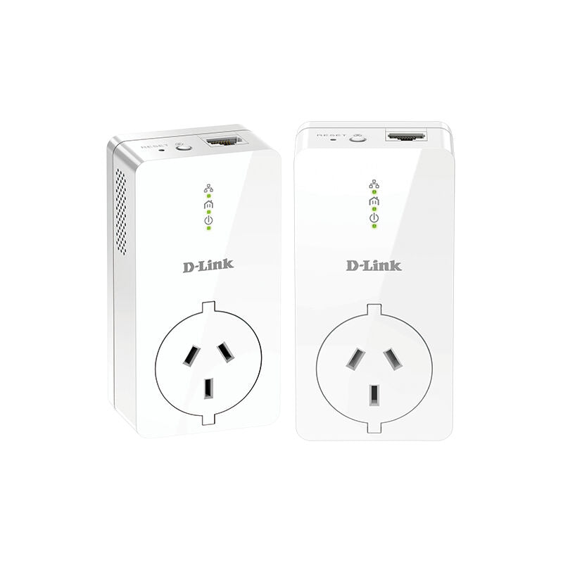 PowerLine AV2 1000 Gigabit Passthrough Adapter - Easy Setup D-Link