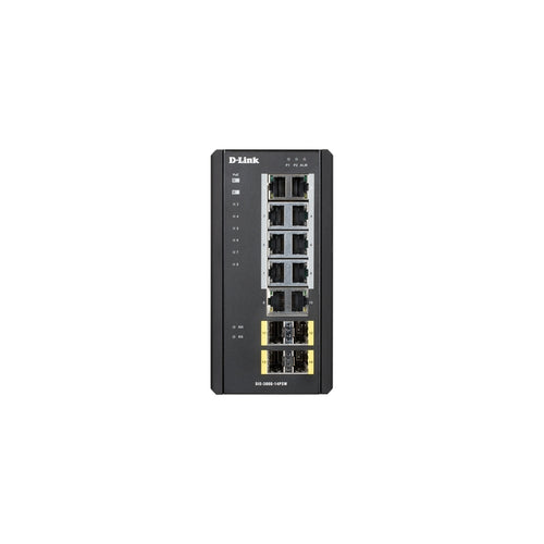 14-Port Industrial Managed Gigabit PoE+ Switch D-Link