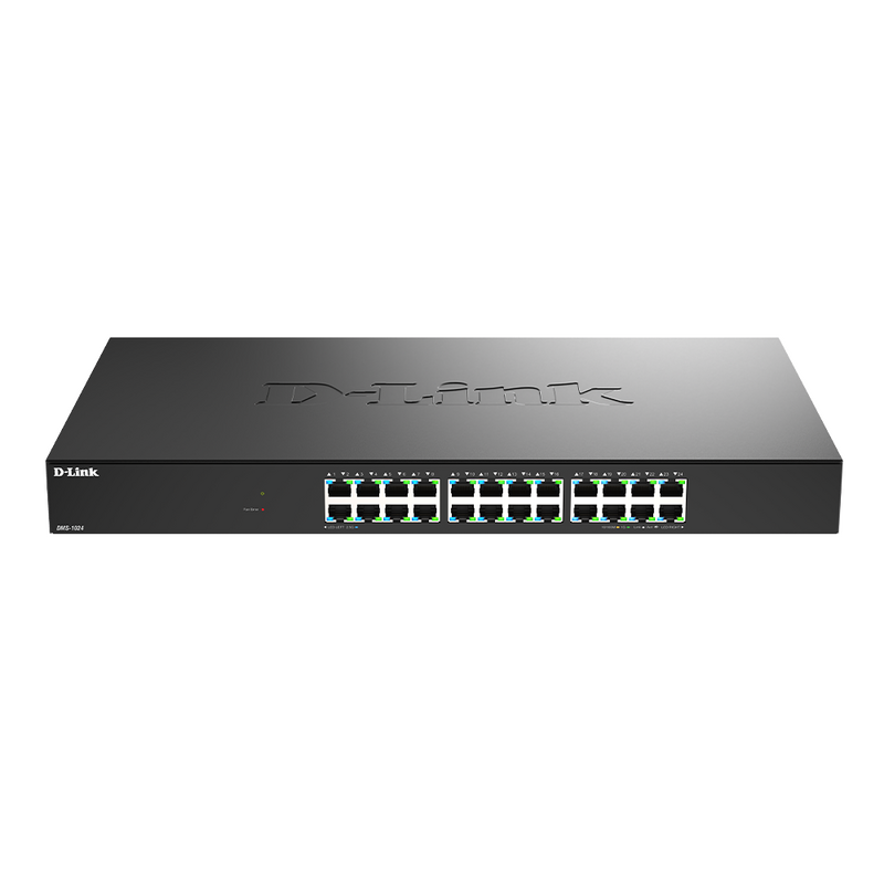 D-Link 24-Port Multi-Gigabit Desktop Switch for Fast Networks D-Link