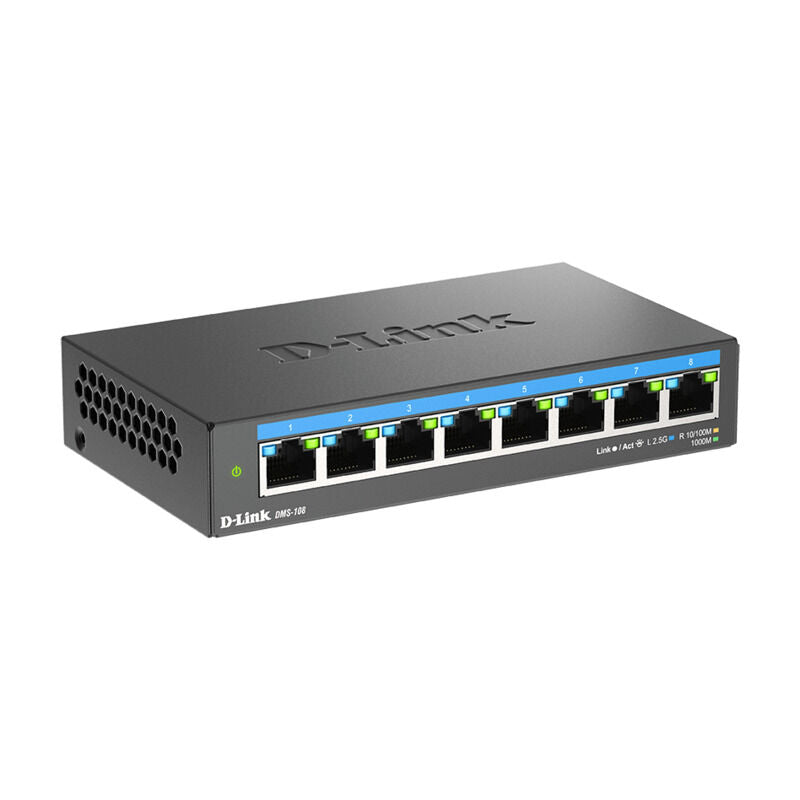 D-Link DMS-108 8-Port Multi-Gigabit Desktop Switch D-Link