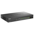 D-LINK 10-Port Multi-Gigabit Smart Managed PoE+ Switch with 2.5G & 10G SFP+ D-Link