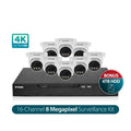 D-Link Vigilance 16CH 8MP Turret Camera NVR Surveillance Kit 4TB D-Link