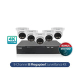D-Link 8MP NVR Surveillance Kit | 5 Turret Cameras & 4TB Storage