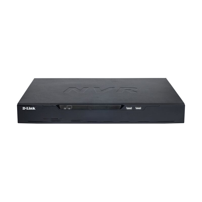 16-Channel PoE NVR: H.265 Security Camera Recorder D-Link