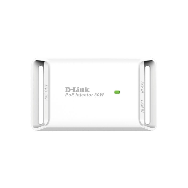 D-Link DPE-301GI Gigabit PoE+ Injector | Easy 30W Power D-Link
