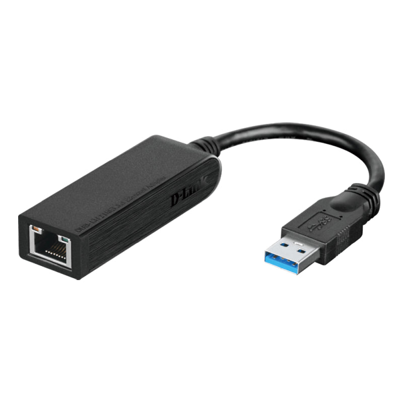 DUB-1312 USB 3.0 Gigabit Ethernet Adapter for Laptop/Desktop D-Link