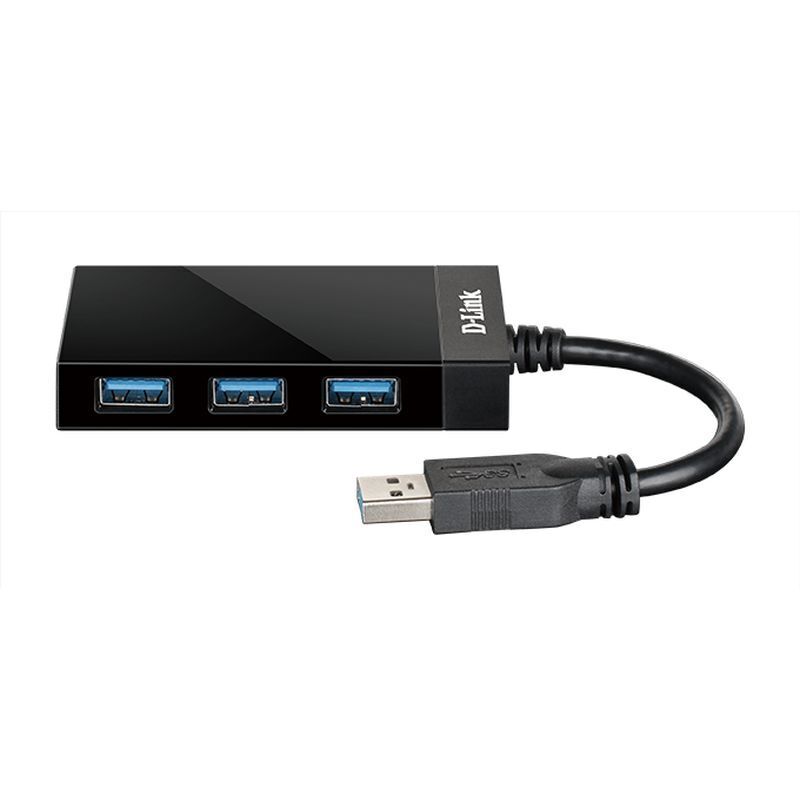 D-Link 4-Port SuperSpeed USB 3.0 Hub - Add More USB Ports D-Link