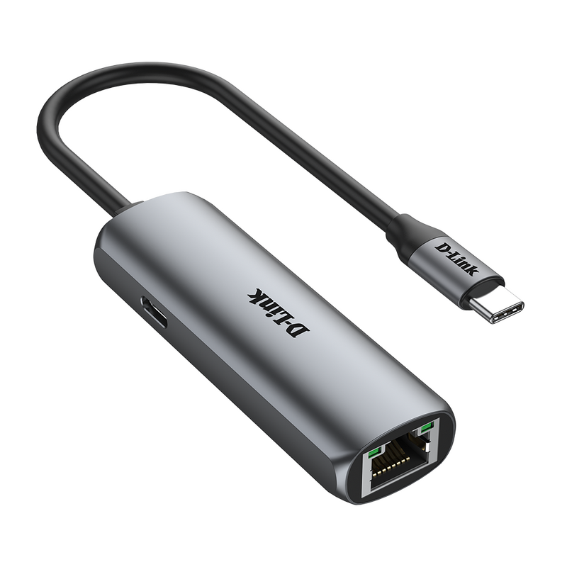 D-Link USB-C to 2.5G Ethernet Adapter - Super Fast Wired Internet