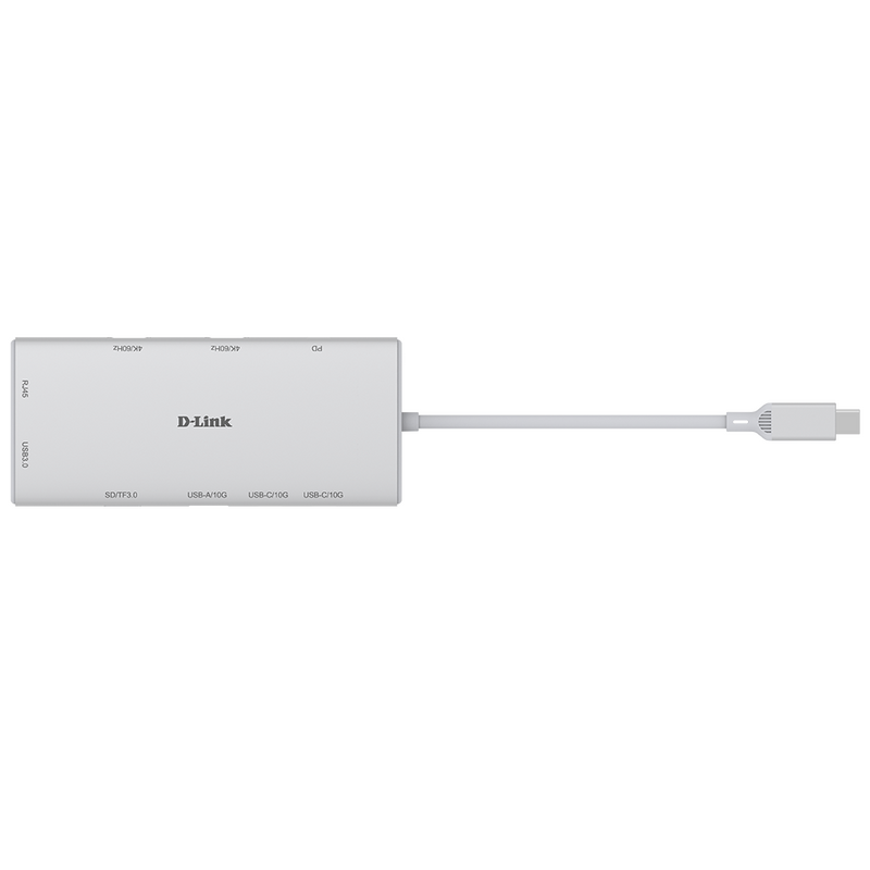 D-Link 10-in-1 USB-C Hub with Dual 4K HDMI Ports D-Link