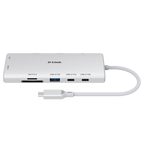 D-Link 10-in-1 USB-C Hub with Dual 4K HDMI Ports D-Link