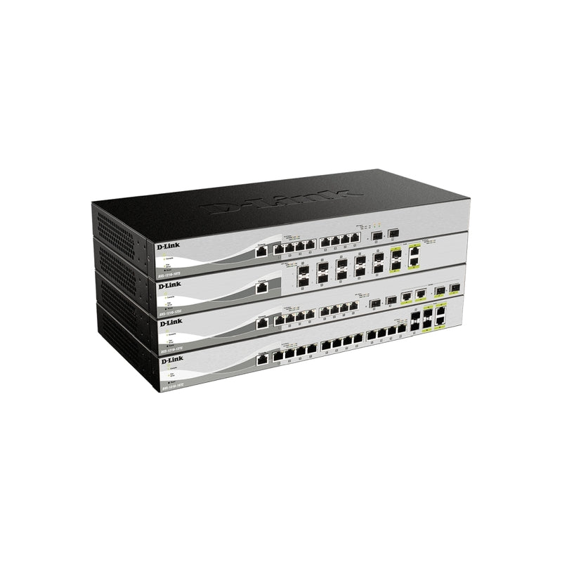 10-Port Smart 10 Gigabit Switch | Fast Network Upgrade with SFP+ D-Link
