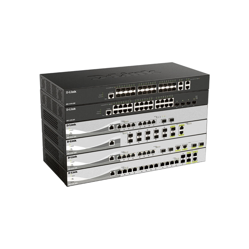 10-Port Smart 10 Gigabit Switch | Fast Network Upgrade with SFP+ D-Link