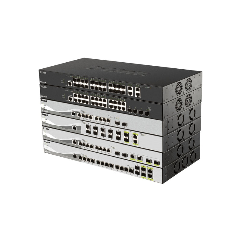 10-Port Smart 10 Gigabit Switch | Fast Network Upgrade with SFP+ D-Link