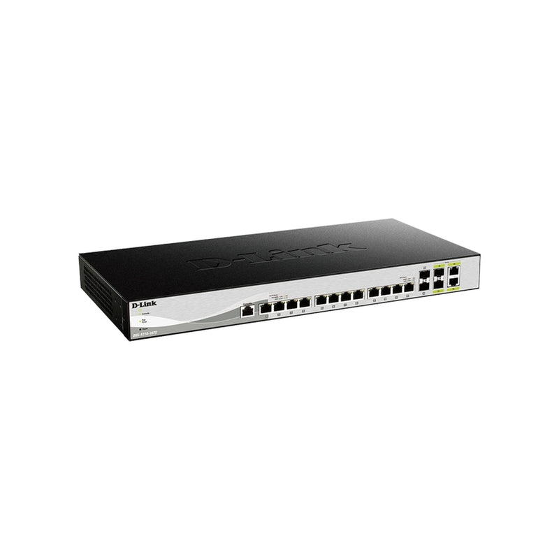 16-Port 10 Gigabit Smart Managed Switch with 10GBASE-T & SFP+ D-Link