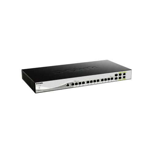 16-Port 10 Gigabit Smart Managed Switch with 10GBASE-T & SFP+ D-Link