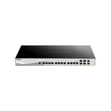 D-Link 16-Port 10 Gigabit Smart Managed Switch with 10GBASE-T & SFP+