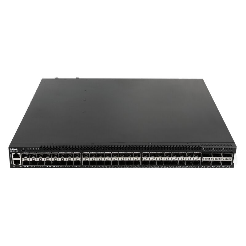 54-Port 10 Gigabit Layer 3 Managed Stackable Switch | SFP+ & QSFP+ D-Link