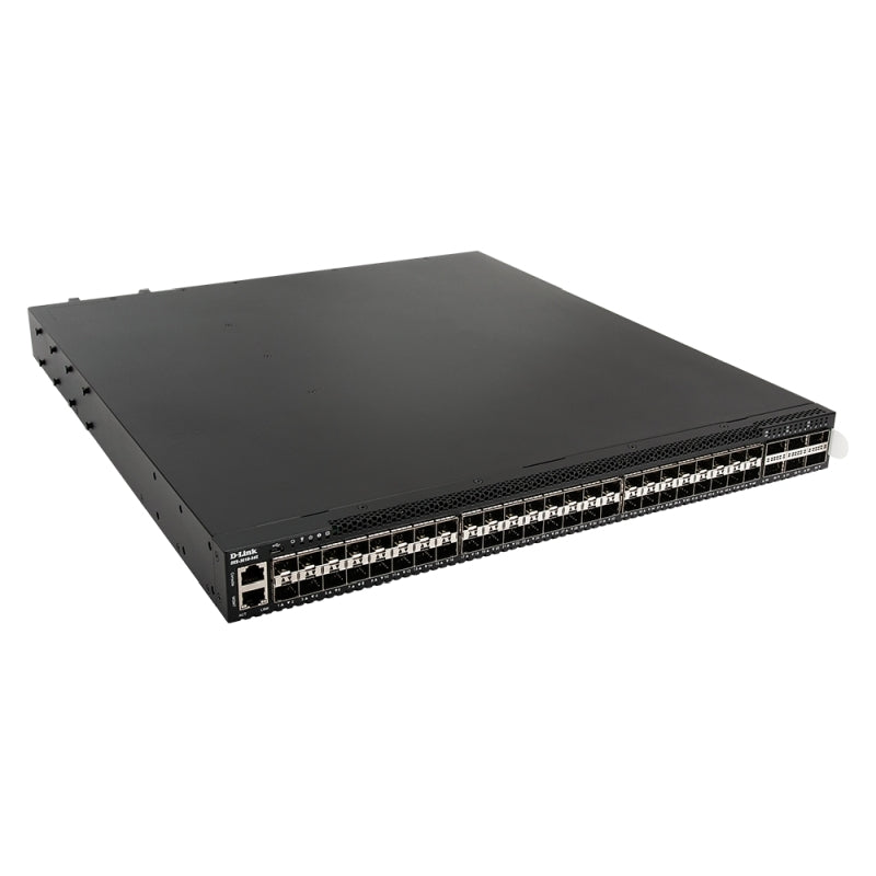 54-Port 10 Gigabit Layer 3 Managed Stackable Switch | SFP+ & QSFP+ D-Link
