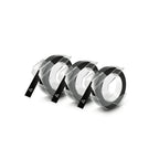 Dymo Embossing Tape 9mm Black - Durable 3-Pack Dymo