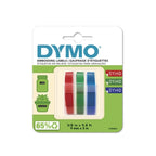 Dymo Embossing Tape - Black 9mm x 3m (3-Pack) Dymo