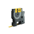 Dymo Rhino 6mm Yellow Heat Shrink Tube Label | Cable ID Dymo