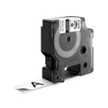 Dymo Rhino Flex Nylon Labels 19mm - Black on White for Cables Dymo