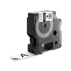 Dymo Rhino Flex Nylon Labels 19mm - Black on White for Cables Dymo