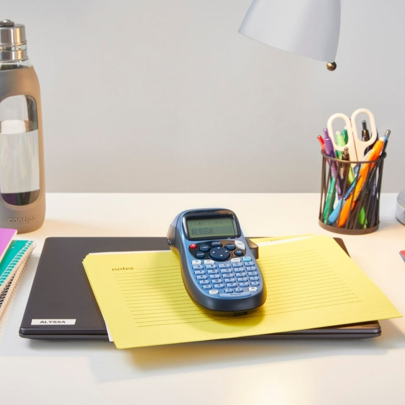Dymo LetraTag 100H Blue Handheld Label Maker - Portable & Easy Dymo