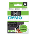 Dymo D1 Label Tape 24mm White on Black for LabelManager Dymo