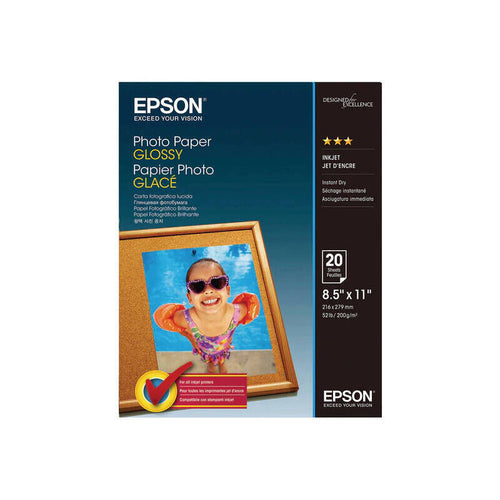 A3+ Glossy Photo Paper 200gsm - 20 Sheets for Stunning Prints Epson