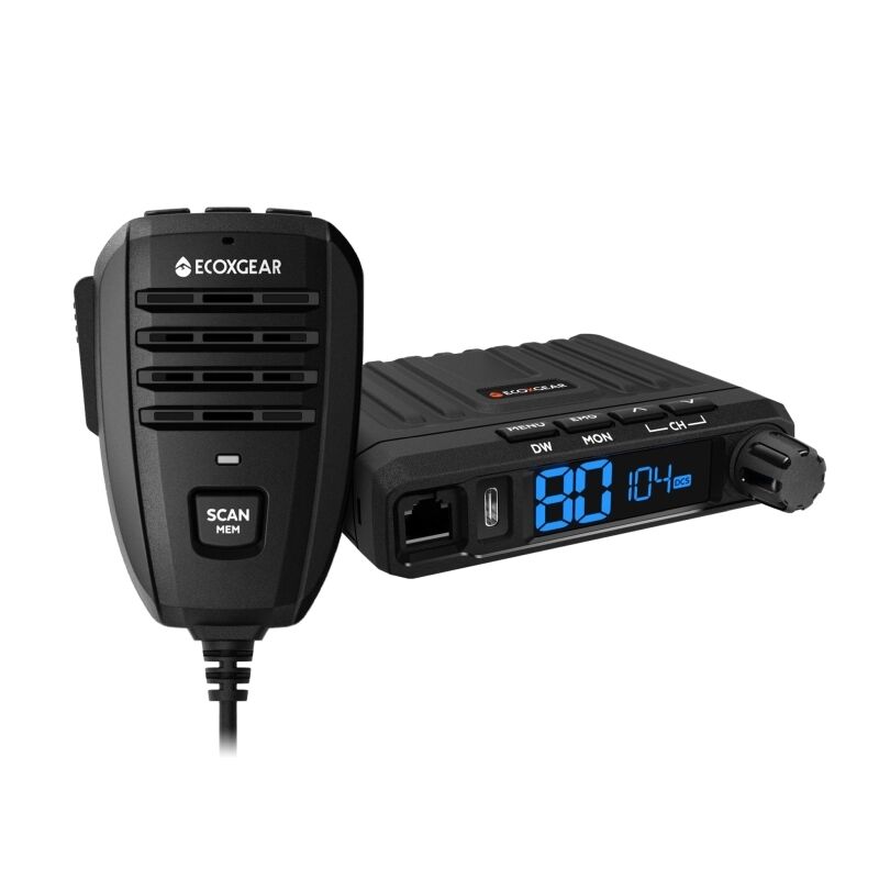 EXG1000 Compact 5W Fixed Mount UHF Radio - Stay Connected EcoXgear