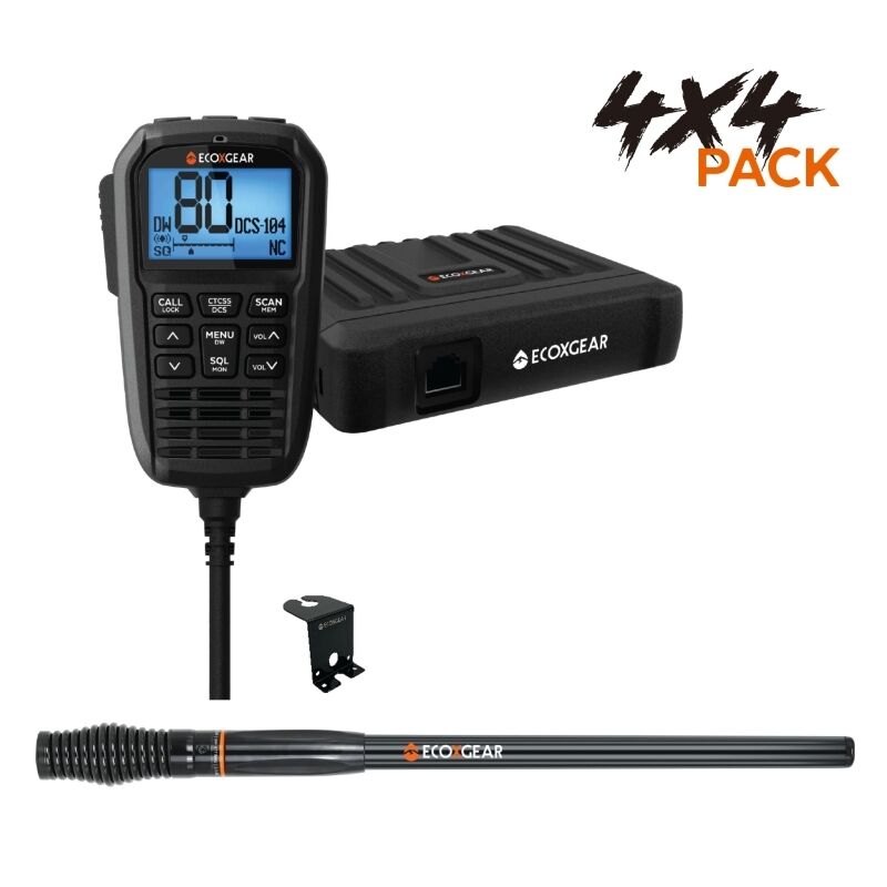 ECOXTALK EXG3000 5W UHF CB Radio | Off-Road Ready for 4WD EcoXgear
