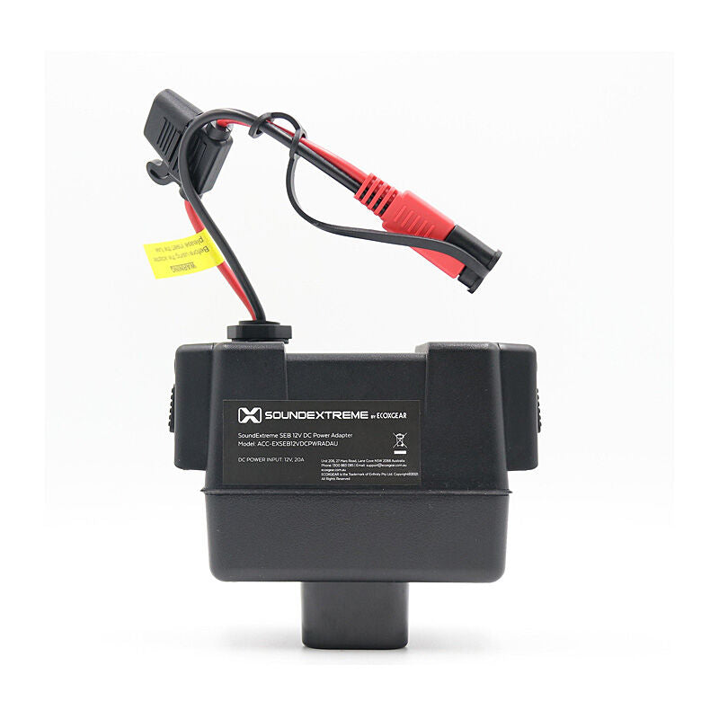 EcoXgear SoundExtreme SEB 12V Power Adapter - Connect SEB26/SEB28 EcoXgear
