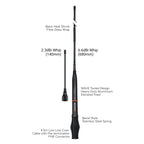ECOXGEAR ATEBR660 UHF Antenna 2-Pack - Ground Independent EcoXgear