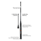 ATEPL660 UHF Antenna 2-Pack | Ground Independent CB Radio Antennas EcoXgear