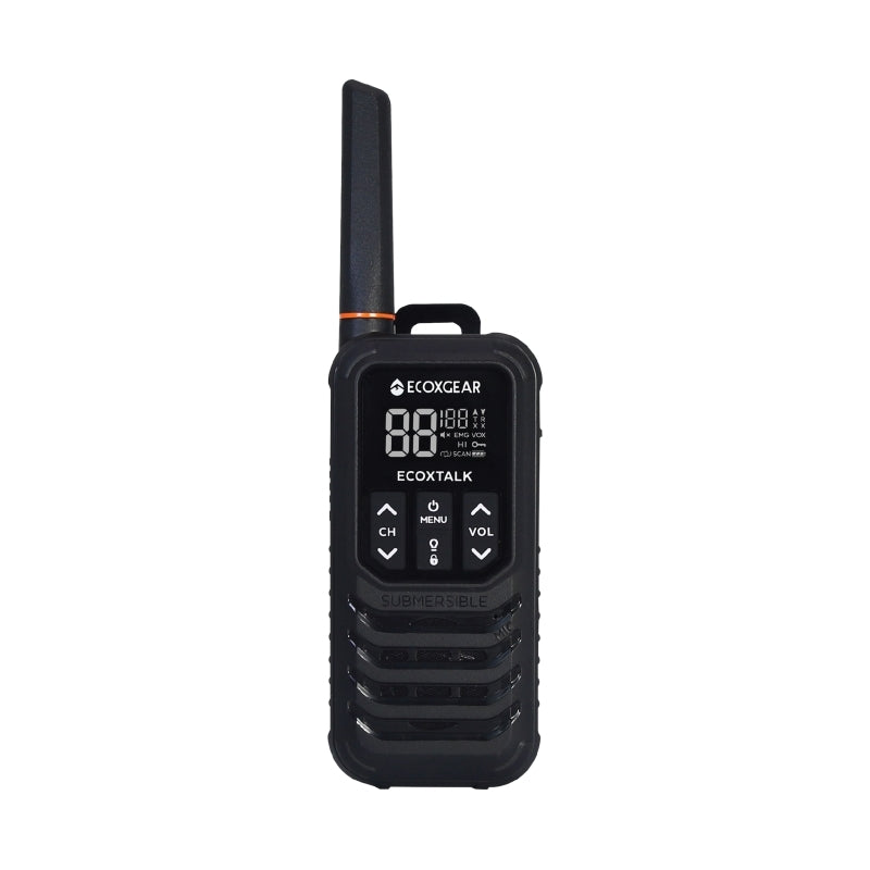 ECOXTALK EXG200 Waterproof Long-Range UHF Radio Twin Pack EcoXgear