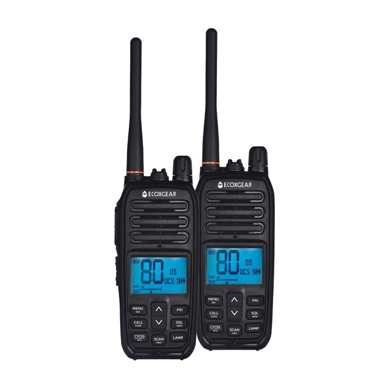 ECOXTALK EXG500 Waterproof Long Range UHF Radio EcoXgear