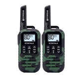 EcoXgear ECOXTALK EXG50 Camo Walkie Talkie Twin Pack | 3km Outdoor Radio